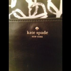 Kate spade cross body bag black-and-white
