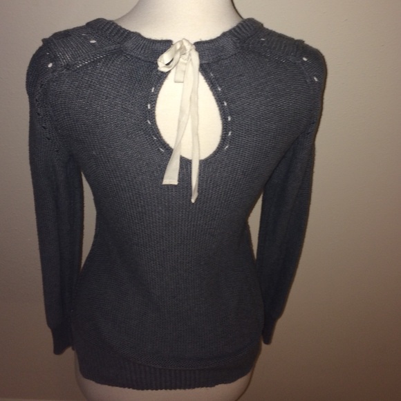 Grey Knit Sweater - Picture 2 of 2