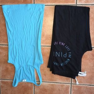 ⛔️FLASH SALE VS Love PINK sweat pants tank set M