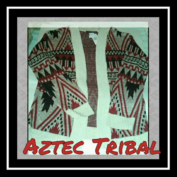 Tops - ❤SOLD❤ Aztec Tribal Cardigan