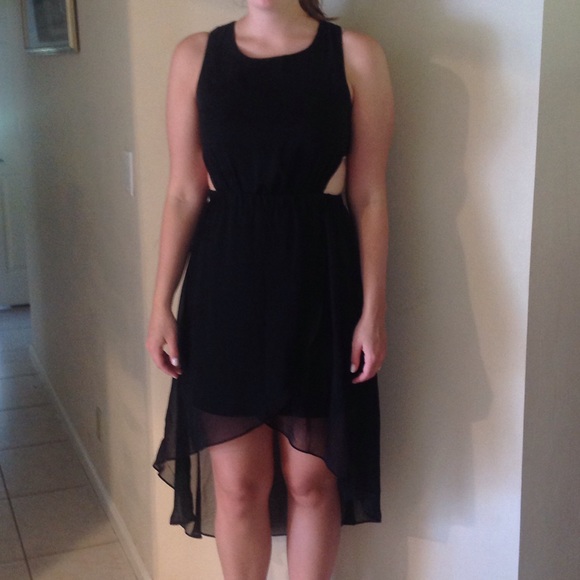 Women's HighLow Flow Flowy Dress - Picture 2 of 3