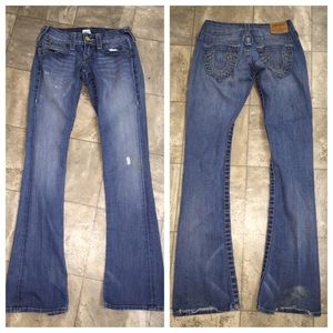 🔴LAST CHANCE!🔴 TRUE RELIGION BOOTCUT 25x33 JEANS