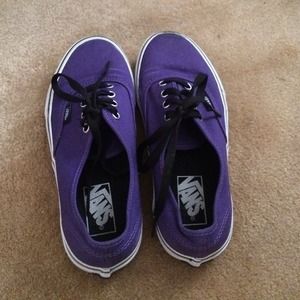 Purple Vans Sneakers