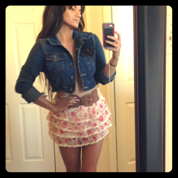 Boho Layered Skirt::RESERVED