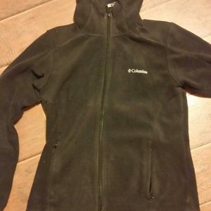 Columbia Sportswear Black Hooded Jacket Women's M