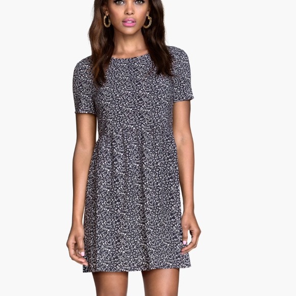 H&M Patterned Dress Size 8