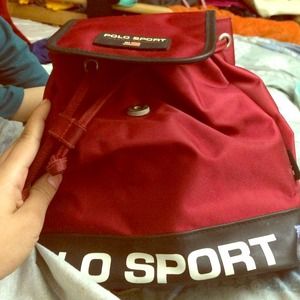 polo sport mini backpack