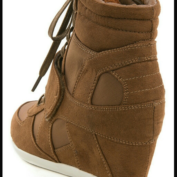 Bamboo Sneaker Wedges