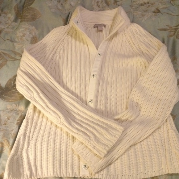 Cream sweater