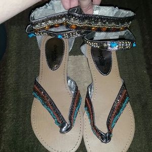 Charlotte Russe gladiator sandals