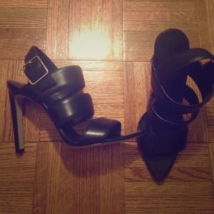 Alexander Wang. Modern strappy heel.