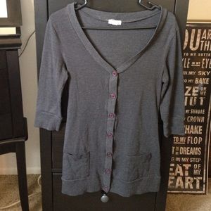 Dark Grey Cardigan