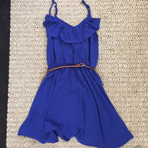 Pretty blue summer dress