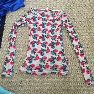 Worn a couple times floral medium size shirt