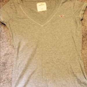 Short sleeve hollister v neck