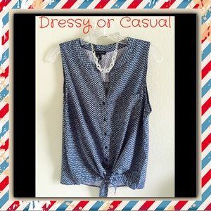 🎉 Willi Smith blue and white shirt pre black sale