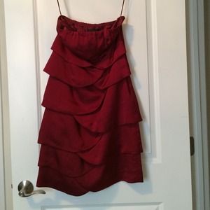 Strapless, tiered cocktail dress from the Limited