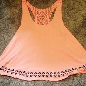 Cute pink tank top
