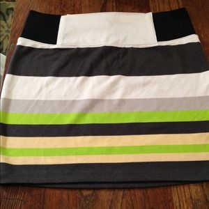Stripe Skirt