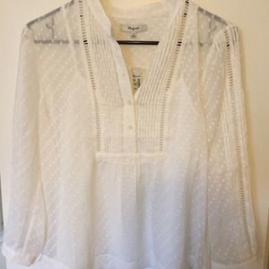 NWT madewell blouse size S