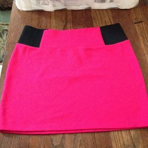 Hot Pink Skirt