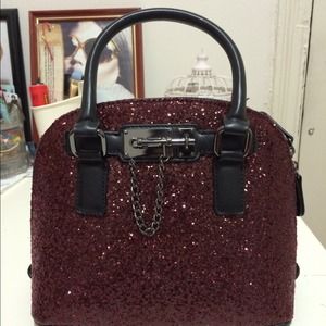 Aldo's PR Glitter Satchel and Dune wallet bundle