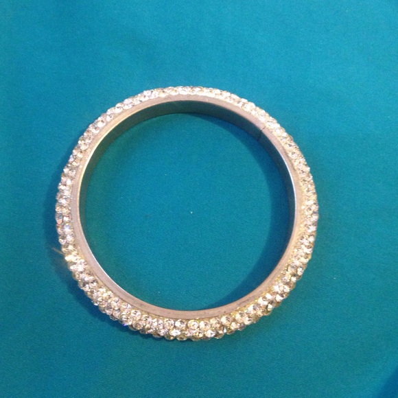 A beautiful sparkly Indian bracelet.