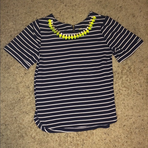 Gianni Bini jeweled collar top