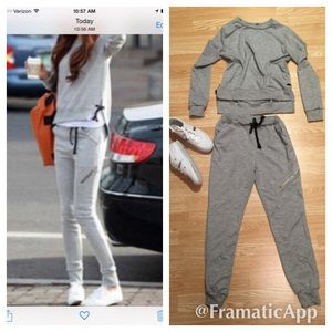 Sports suits casual outfits size small/shoes size6