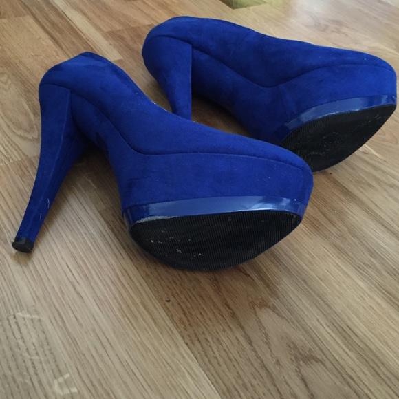 Forever 21 blue suede shoes - Picture 4 of 4