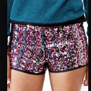 Sequin Shorts
