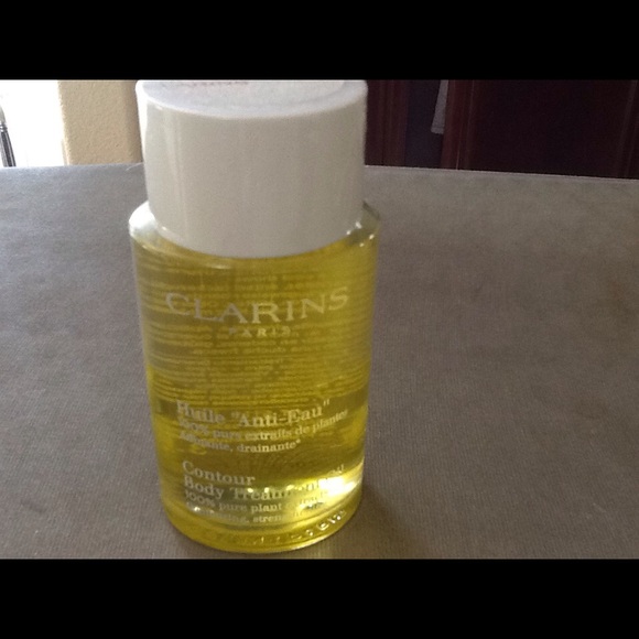 CLARINS contour body treatment oil.