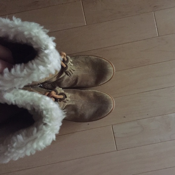 Banana Republic Shoes - Banana Republic Fringe Boots Banana Republic Shoes - Banana Republic Fringe Boots