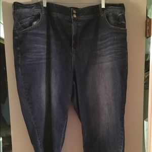 Lane Bryant denim capris