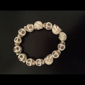 Skull bracelet.