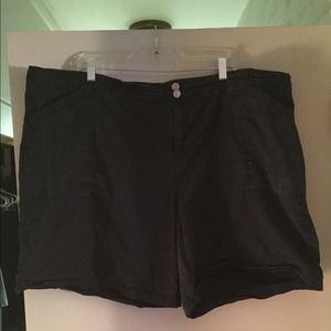 Lane Bryant black shorts