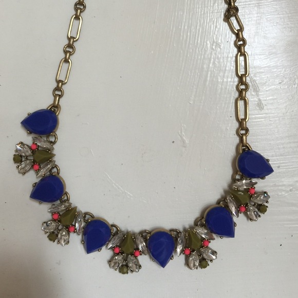 J Crew multi colored necklace