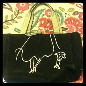 Kate Spade canvas tote