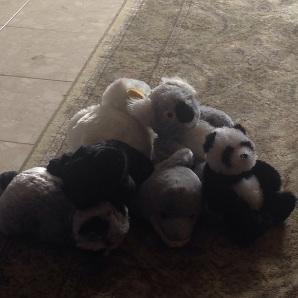 Webkinz stuffed animals