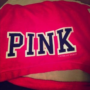 Victoria's Secret pink plush robe