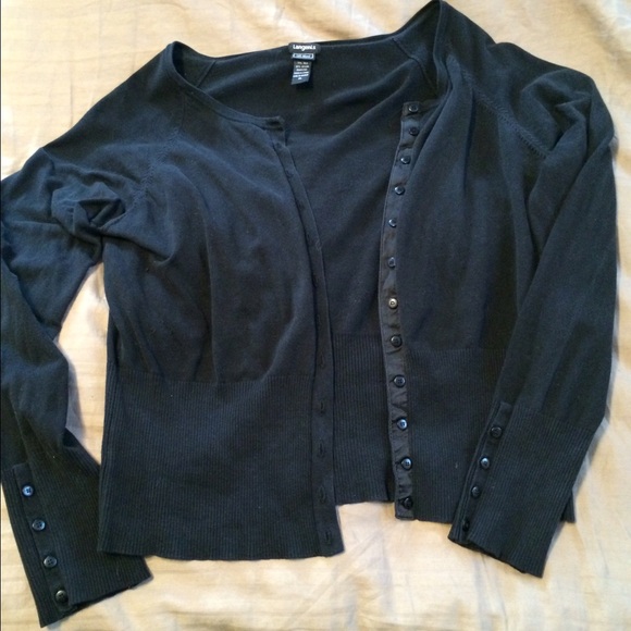 Soft Black Cardigan - Picture 2 of 3