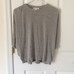 Grey tunic shirt