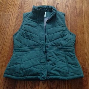 Green Sonoma puffy vest