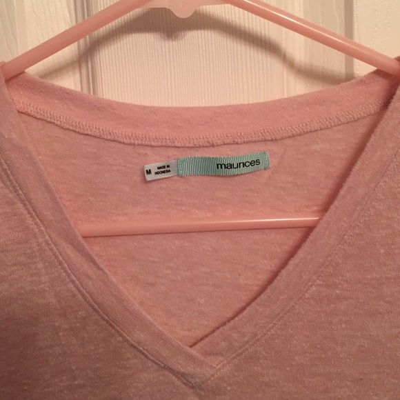 Maurices light pink tee - Picture 2 of 3