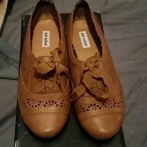 Tan shoes