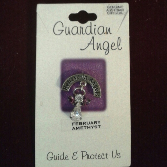 Guardian angel pin