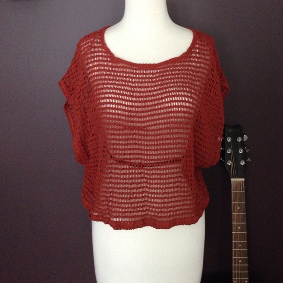 Pac Sun Burnt orange cover up