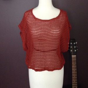 Pac Sun Burnt orange cover up