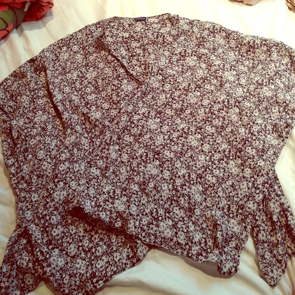 Brandy melville floral kimono