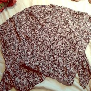 Brandy melville floral kimono